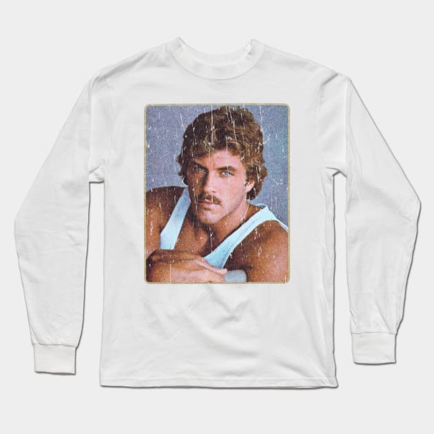 Hunks of the 80s Long Sleeve T-Shirt by SIX8OY